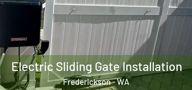  Electric Sliding Gate Installation Frederickson - WA