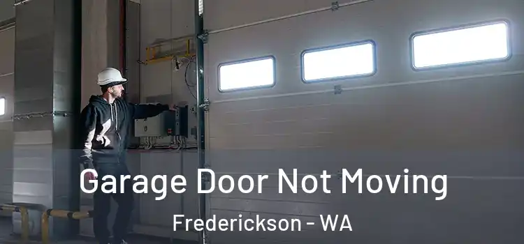  Garage Door Not Moving Frederickson - WA